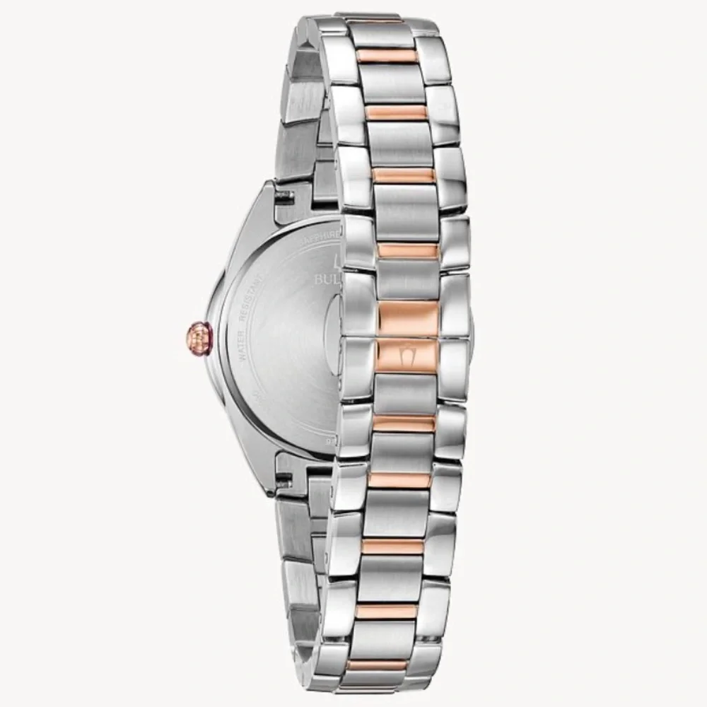 Bulova Satton two-tone women’s Diamond watch - Picture 3 of 5